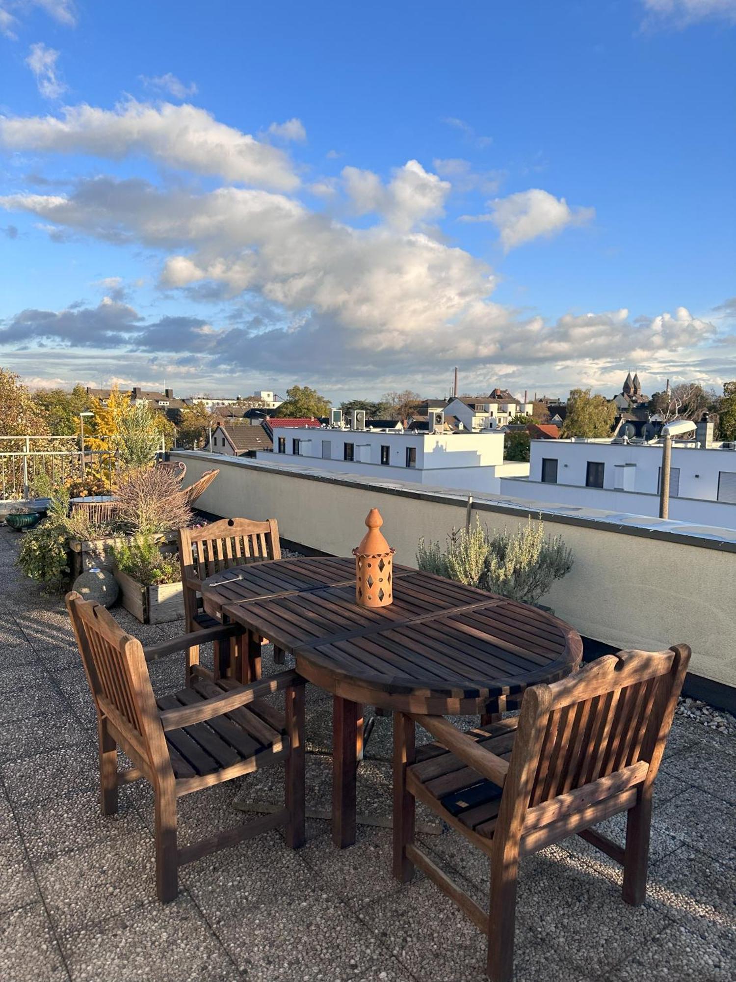 Village Vista Penthouse Wesseling Exteriör bild